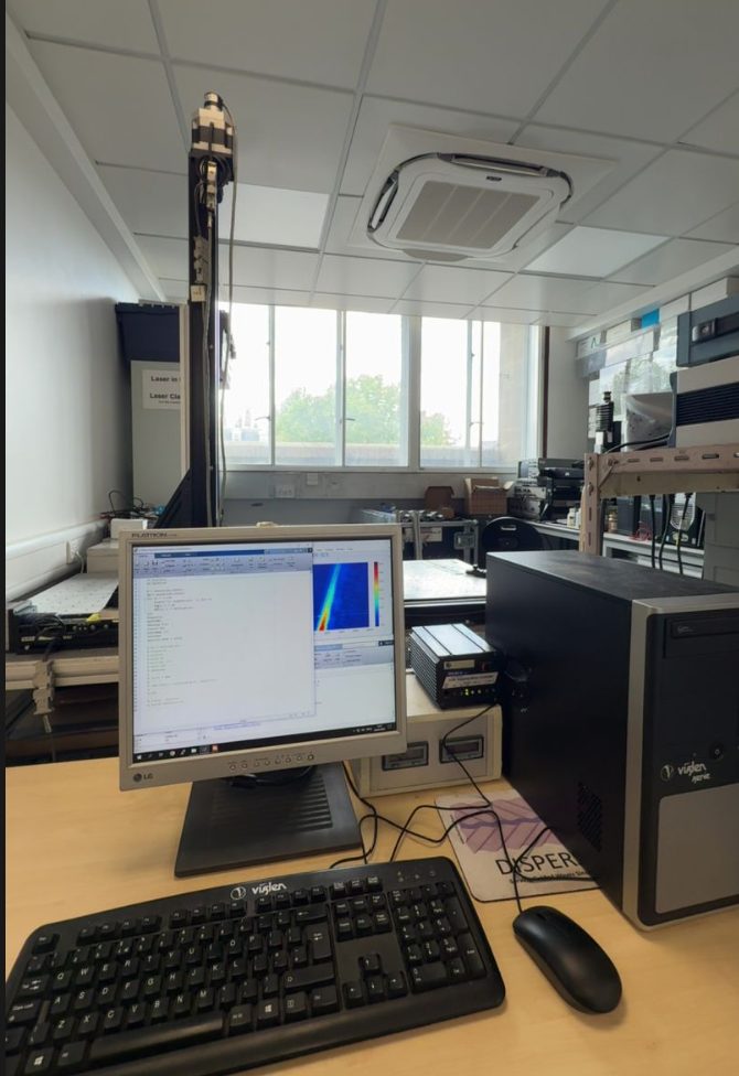 UCL composites lab, full setup